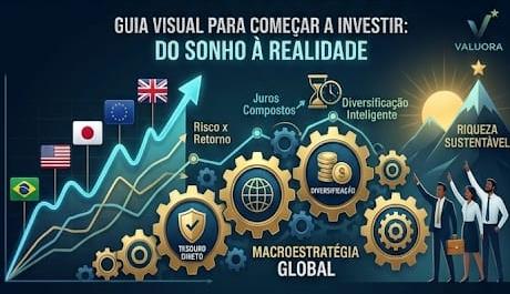Guia visual para começar a investir: do sonho à realidade